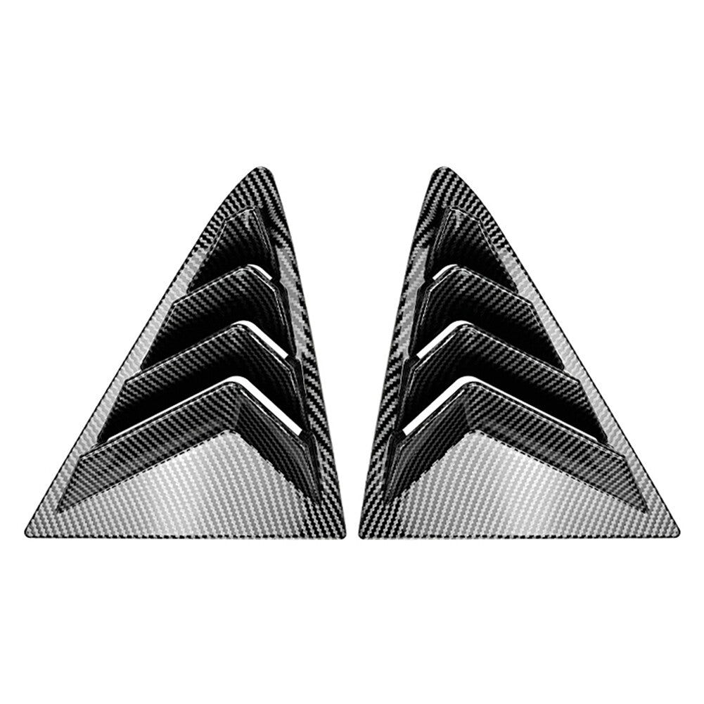 Rear Window Louver Shutter Cover Trim for Ford Fiesta MK8 2018-2024 18