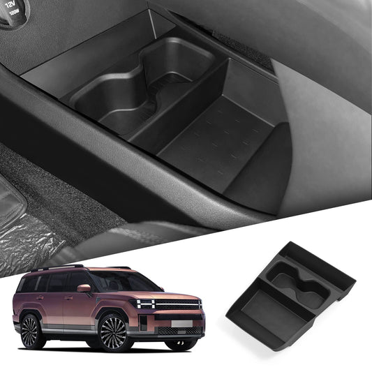 for Hyundai Santa Fe 2024 2025 Central Storage Box Lower Layer Tray Organizer