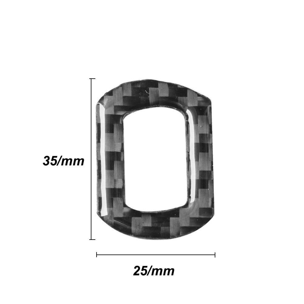 Carbon Fiber Trip A/B Reset Button Cover Trim for Infiniti FX 2009-13/QX70 14-16