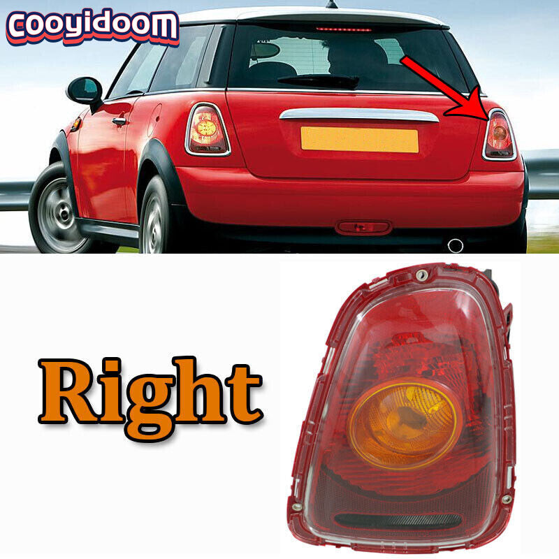 For COOPER 2007 2008 2009 2010 Right TAIL LAMP Yellow Turn Indicator Hatchback