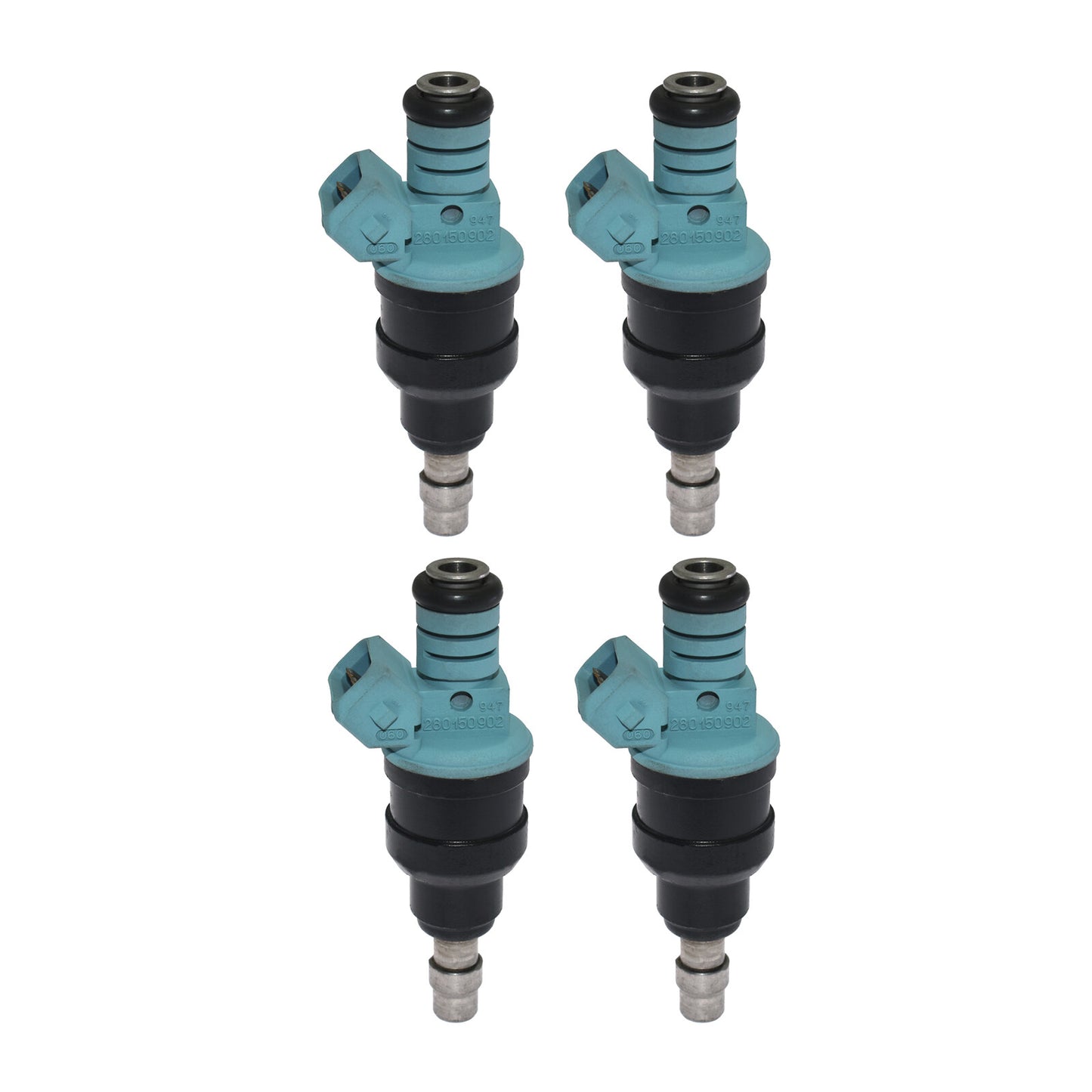 4x FUEL INJECTORS for VOLKSWAGEN 1.8L I4 for Golf Cabriolet for Jetta Fox 0280150902