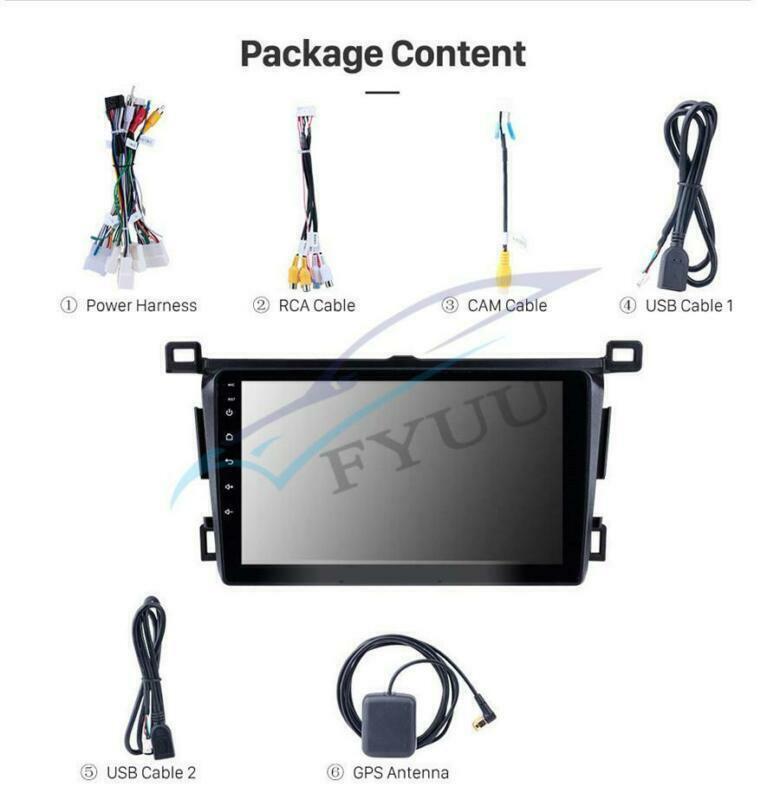 9 For 2013-2018 for Toyota RAV4 LHD Android 10.0 Car GPS Navigation Player 1GB+16GB