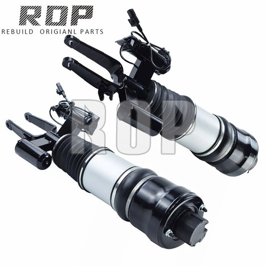 2X Fit for Mercedes S211 E350 E400 E500 4Matic AWD Front Air Suspension Struts ADS