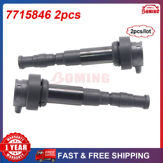 2-piece ignition coil kit 7715846, suitable for BMW K1300S, K1200R, F700GS, F800GT. (Item number: 12138523968)