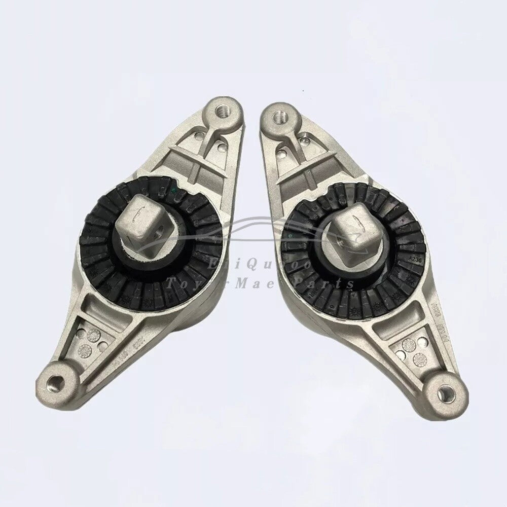 2pcs Front Engine Mounts Fit for Maserati Ghibli 2014-2017 Quattroporte AWD 13-16