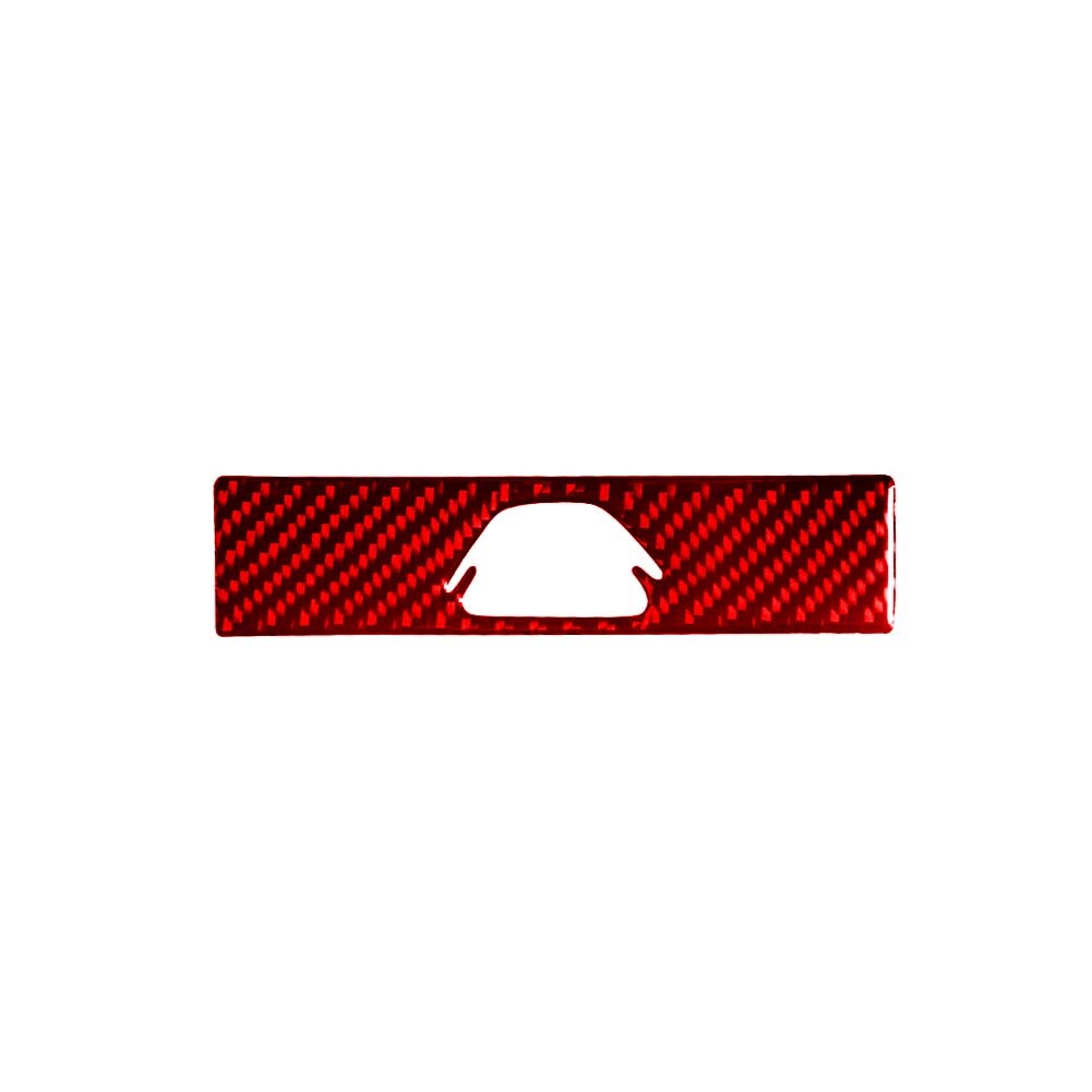 Red for Seat Button Frame Trim Type A Cover Carbon Fiber for Chevy Impala 2014-2020