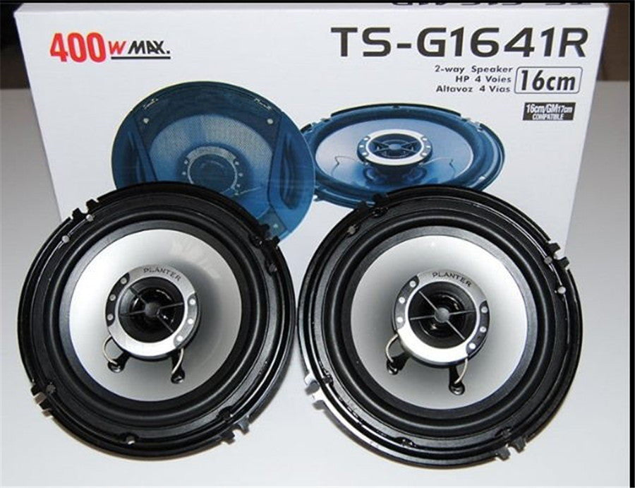 2 Pcs Car Door SubWoofer Coaxial Audio Stereo Horn Speaker 12V 400W 6.54ohm