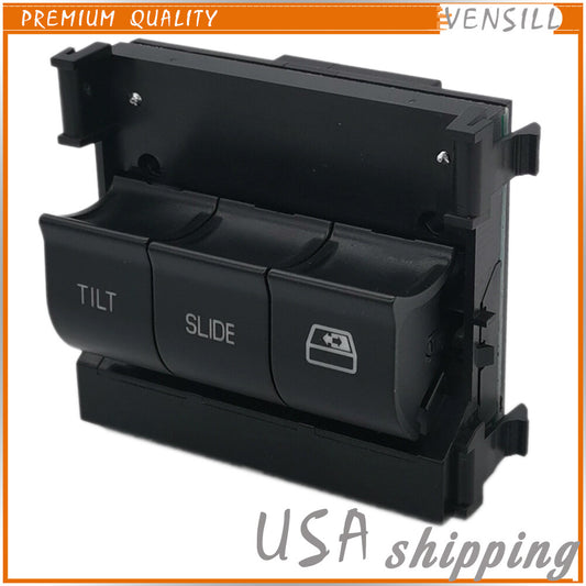 Overhead Sunroof Switch for Ford F-250 F-350 Super Duty 2009-2016 9L3Z-15B691-DA