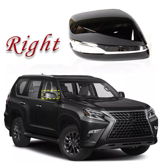 1-piece set of exterior side mirror covers for Lexus GX460 2010-21