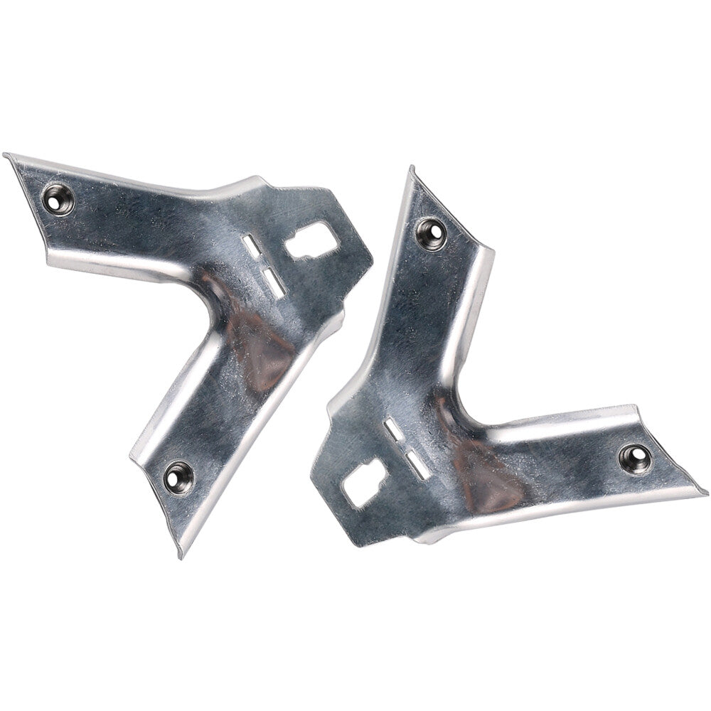 Pair Front Bumper Support Brace Mount Bracket For E300 E400 GLC200 GLC300 CLS400