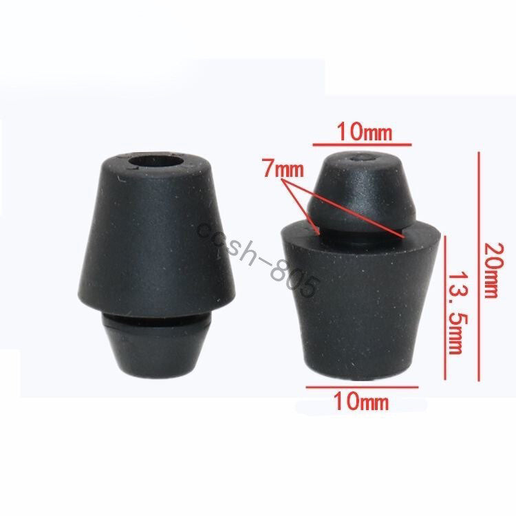 5 Pcs Car Front Bumper Hood Rubber Stopper Buffer for Nissan