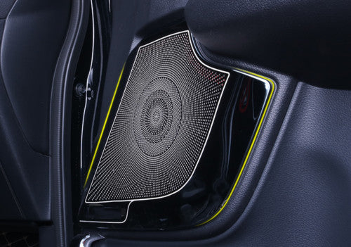 for Honda CRV CR-V 2017-2021 Black Titanium Inner Door Speaker Cover Panel Trim