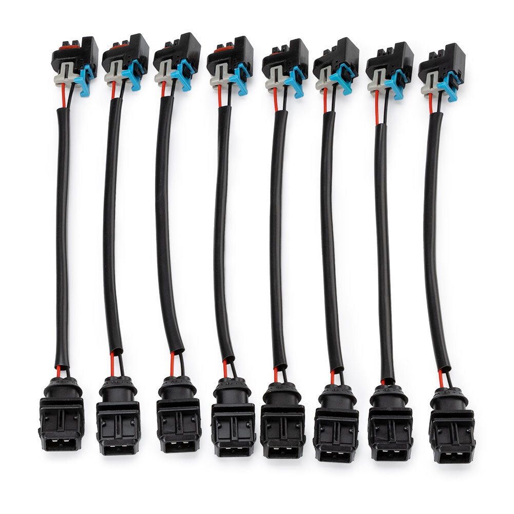 8pcs Fuel Injector Wire Harness Adapter for Jetronic EV1 to for Mini Multec 2