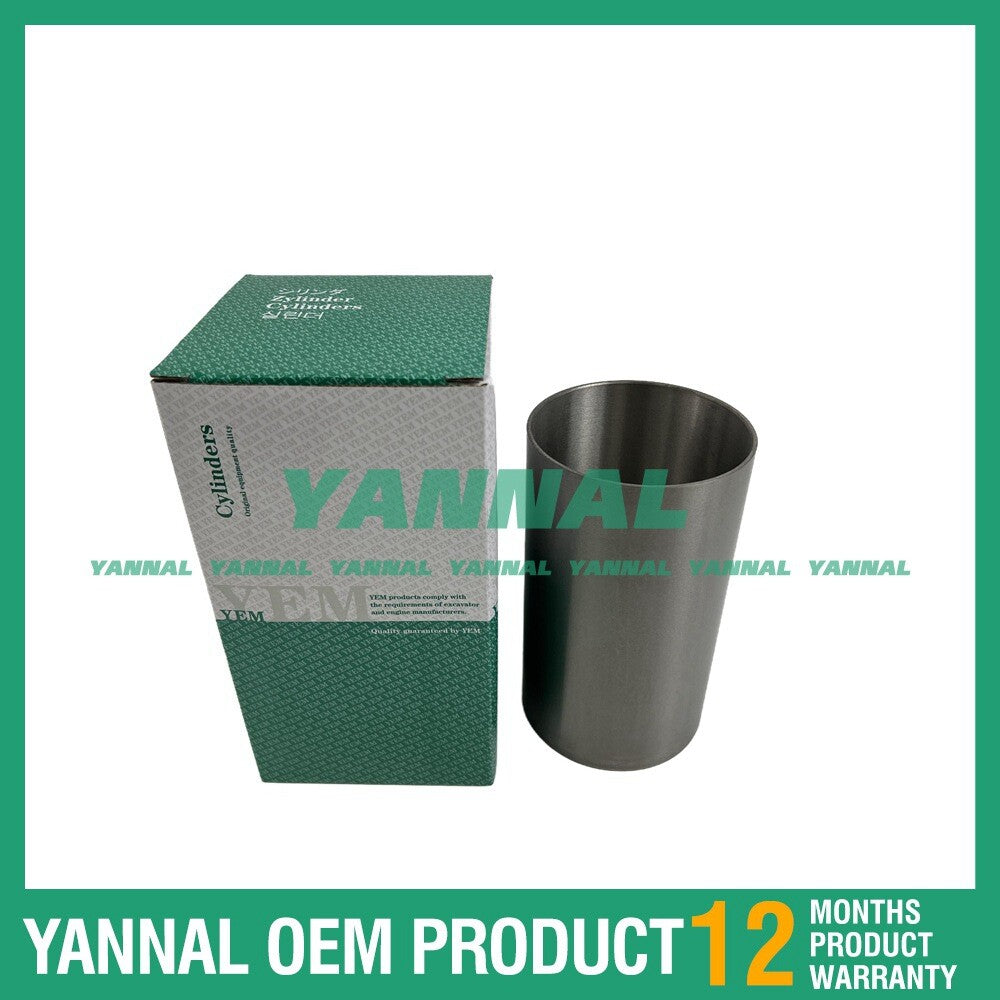 Six new SD33 cylinder liners for Hiyama FD 3 diesel forklifts