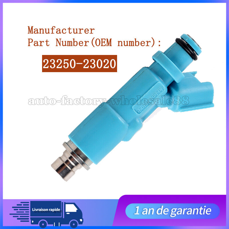 4X Fuel Injectors 23250-23020 pour for Toyota Yaris Vitz 1.0L 1.3L 1999-2005 A10