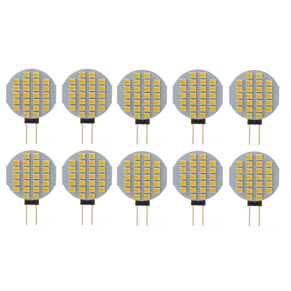 G4 Socket LED Lamp 2835 SMD 24 LED Bulb Warm White Light For Car Truck Boat