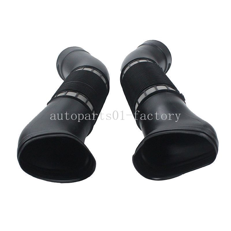 1 Pair Left + Right Side Air Intake Duct Hose for Mercedes W211 E 220 E240 E320