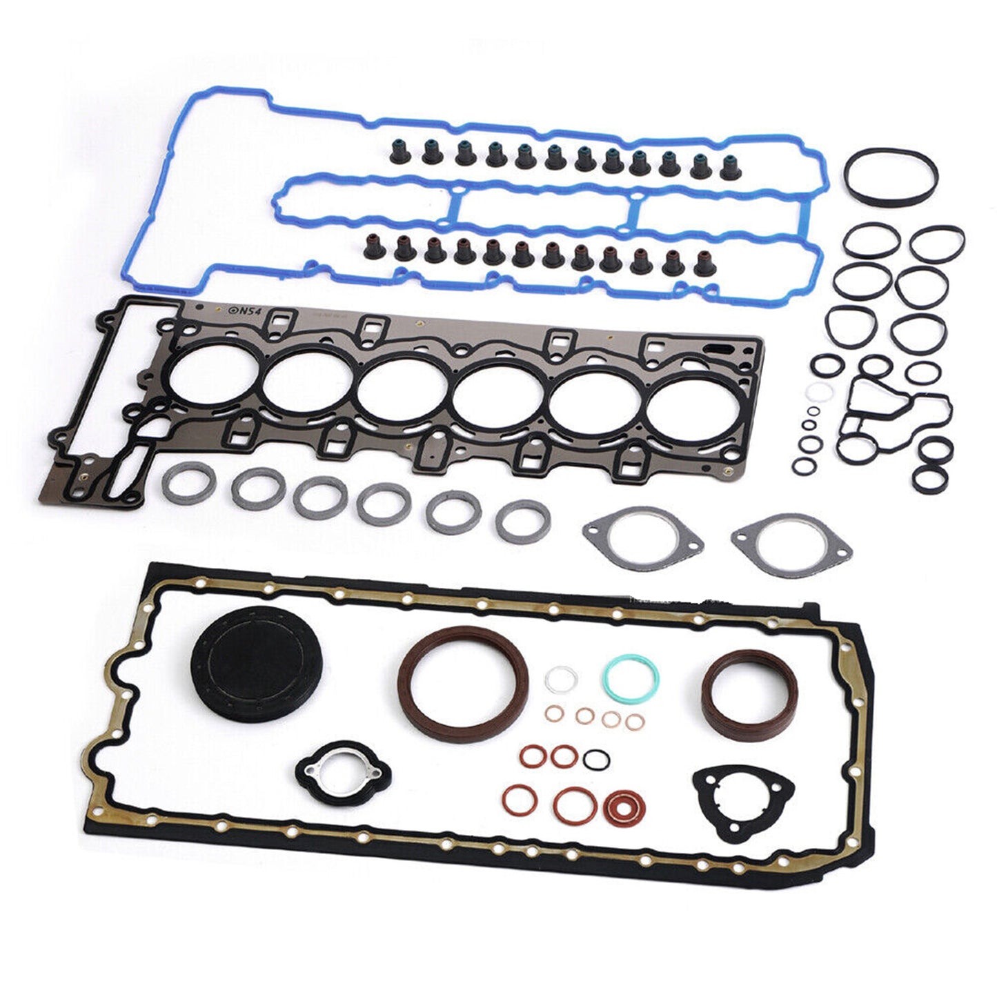 Engine Overhaul Pistons Gasket Kit for BMW E88 E60 E71 335i E90 E92 F02 N54 3.0