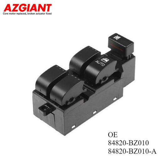 Black front-drive side window switch for 2009 for Perodua Alza/2007-14 for Perodua Viva