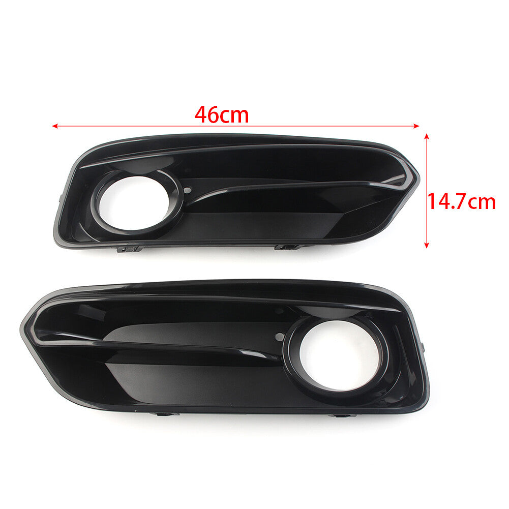 Front Bumper Fog Light Grilles Cover for BMW 1 Series F20 F21 LCI Sport 14-19
