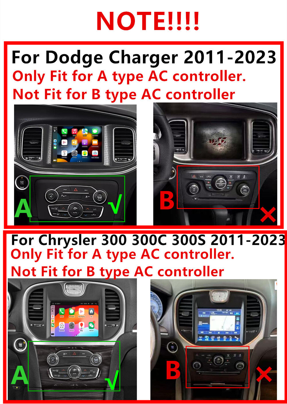 8.4 Stereo Radio GPS Nav Head Unit Wifi 2+32G for Jeep for Grand cherokee 2014-2022