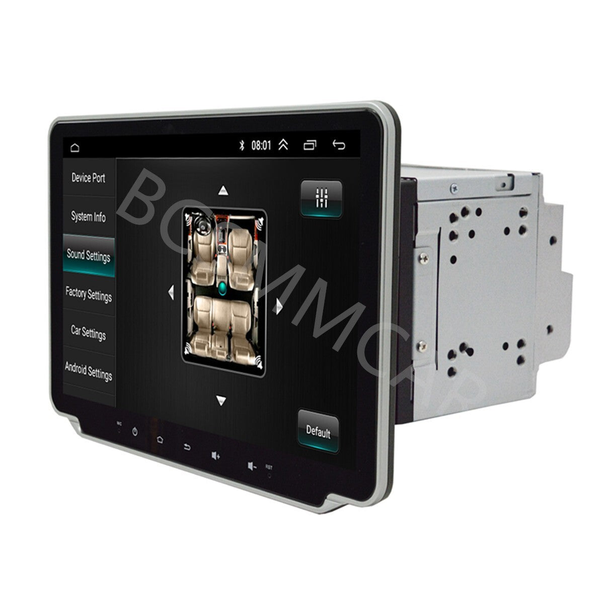 Carplay 2Din Rotatable 10.1'' Android 10 Touch Screen Car Stereo Radio GPS Wifi