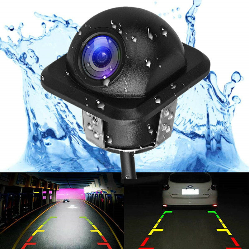 Car Straw Hat CCD Camera Waterproof Rear View Head Parking Rear View Camera