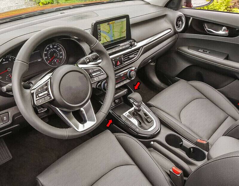 20P ABS Carbon Fiber Interior Moulding Kit Cover Trims for Kia Forte K3 2019-22