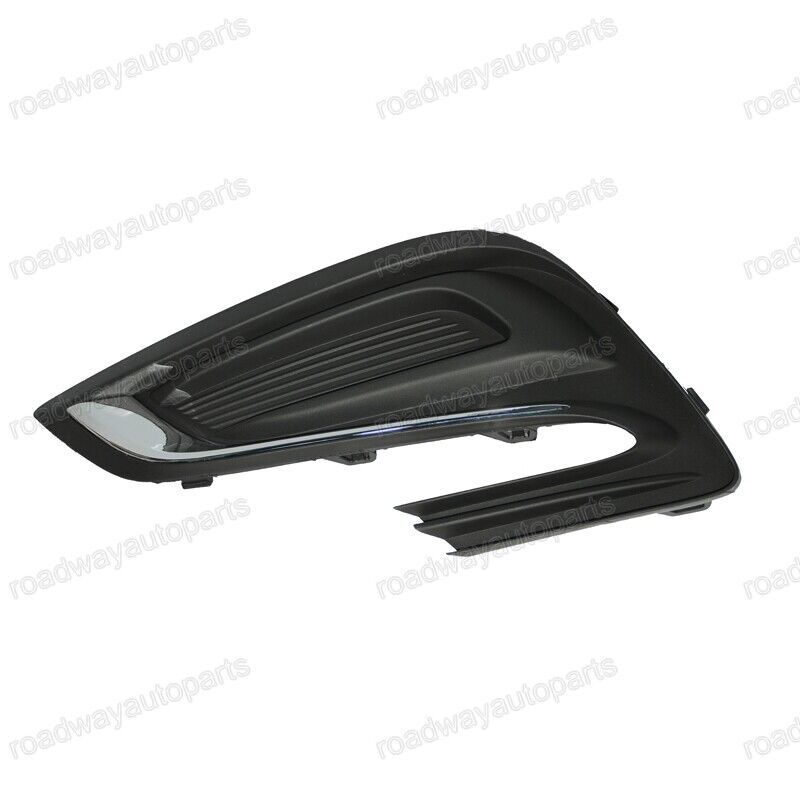 Left Front Fog Light Lamp Cover Grille Bezel w/Chrome for Buick Encore 2016-2019