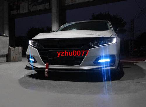 for Honda Accord 2018-2020 LED DRL Front Bumper Fog Lights Daytime Running Lamps