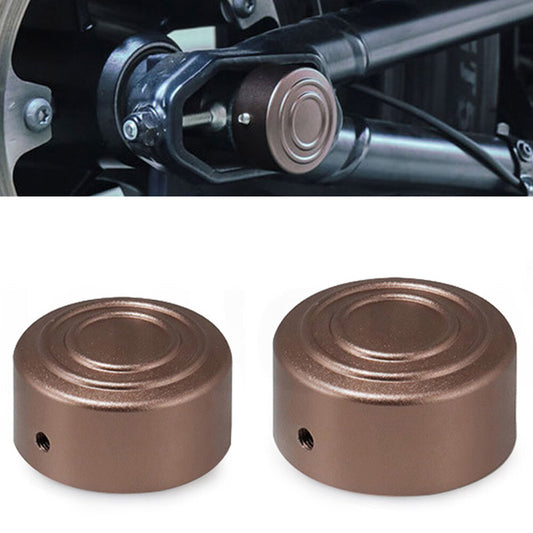 Motorcycle Rear Axle Cap Nut Cover Fit for Harley Sportster S RH1250S 2021-2022 Gold