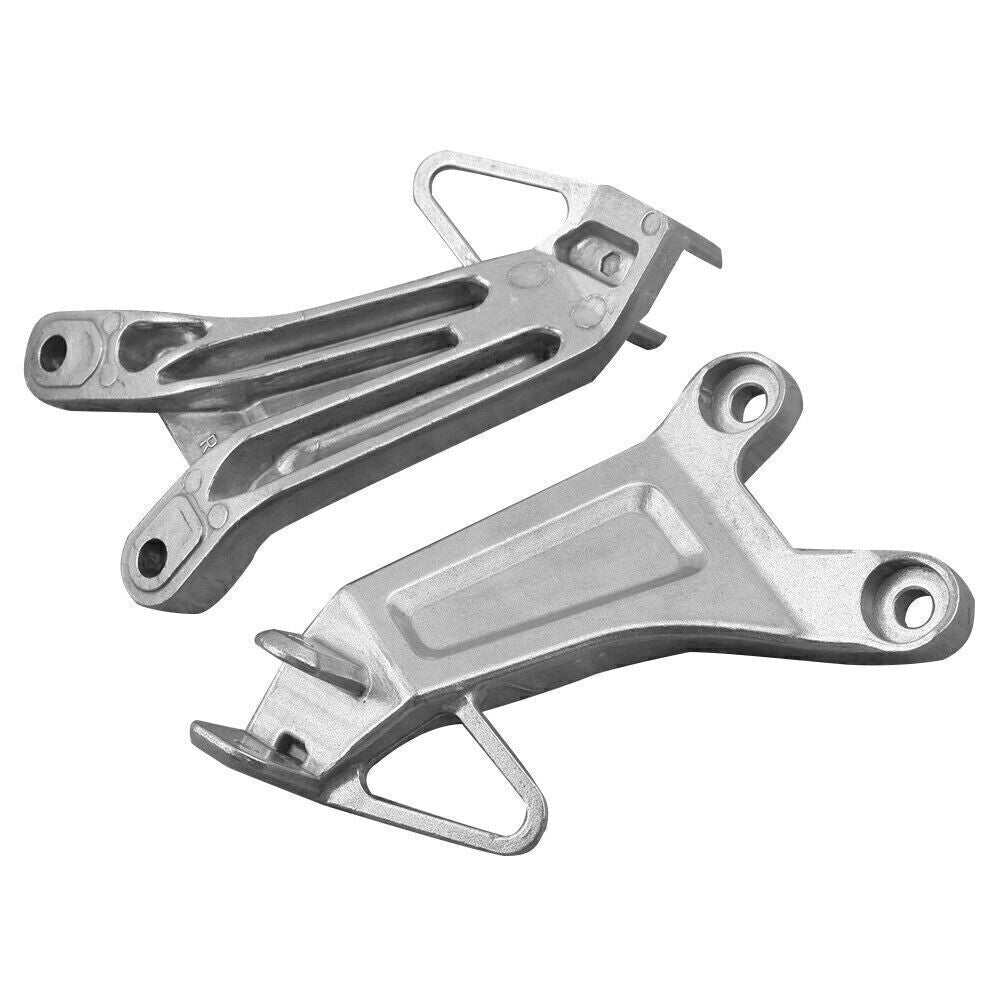 2pcs Rear Passenger Rearsets Foot Peg Pedals Bracket for HONDA 2003-04 CBR600RR