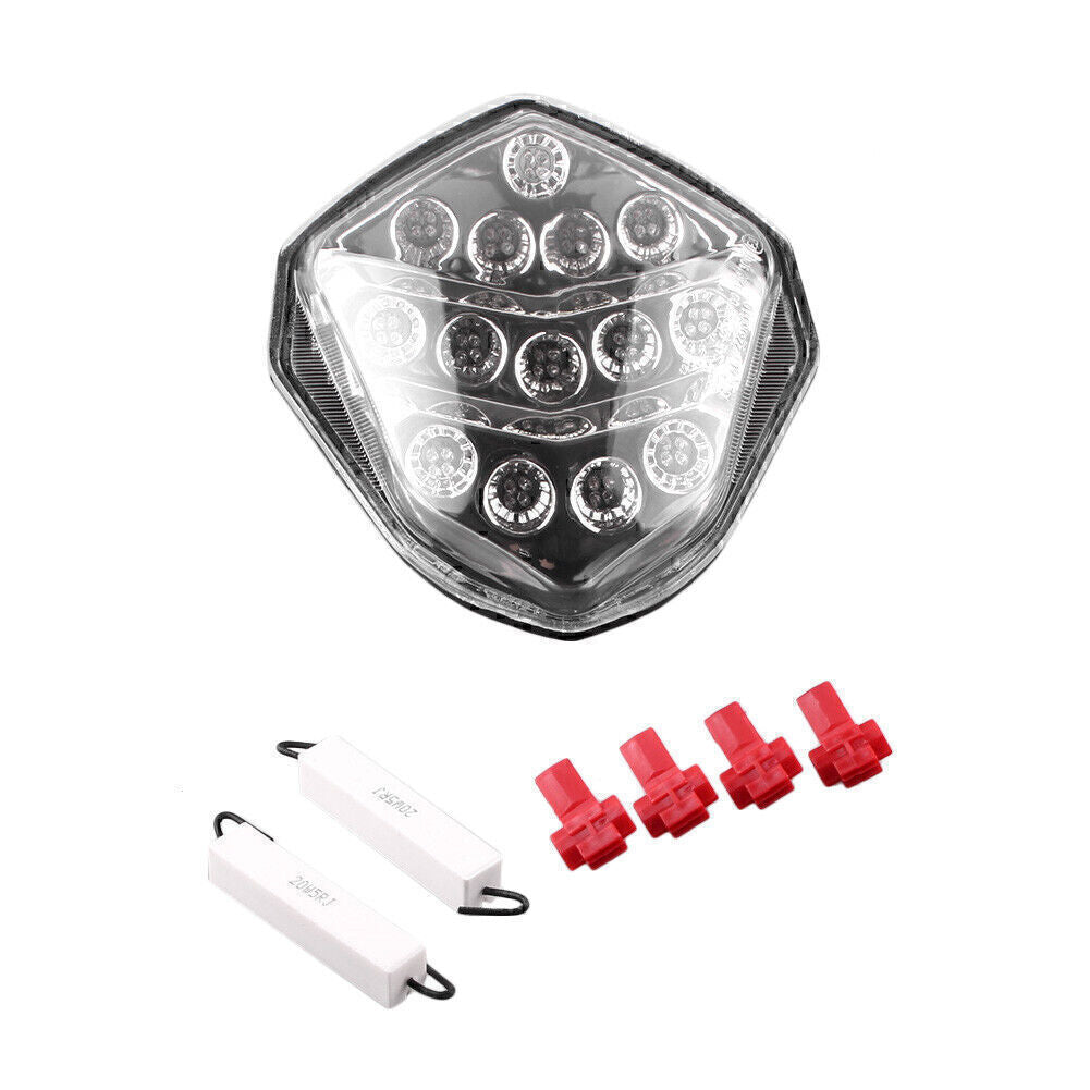 LED Tail Lamp Rear Taillight Running Light Clear Len Fit for SUZUKI GSXR1000 2003-04