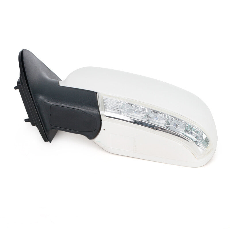 Right Rearview Mirror for Hyundai Santa Fe 2.4L 2.7L 07-12 8PINS With Lamp White