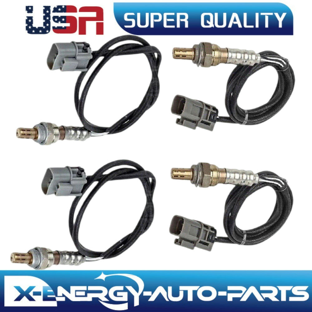 4pcs Up +Downstream Oxygen O2 Sensor Fits 2000-2003 for NISSAN FRONTIER XTERRA 3.3L