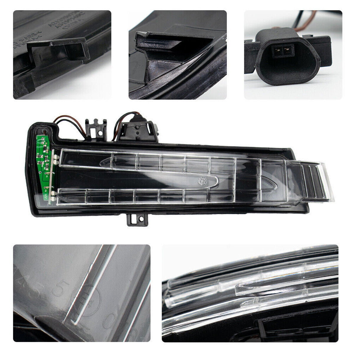 Driver's side turn signal 2129067401 is applicable to for Mercedes-Benz W204, W212, W221, W176, W246, and C117.