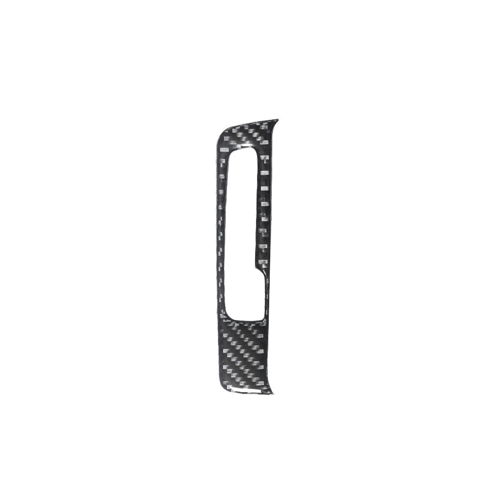 Gear Shift Outer Frame Trim Cover Carbon Fiber for Audi Q5 2009-2017