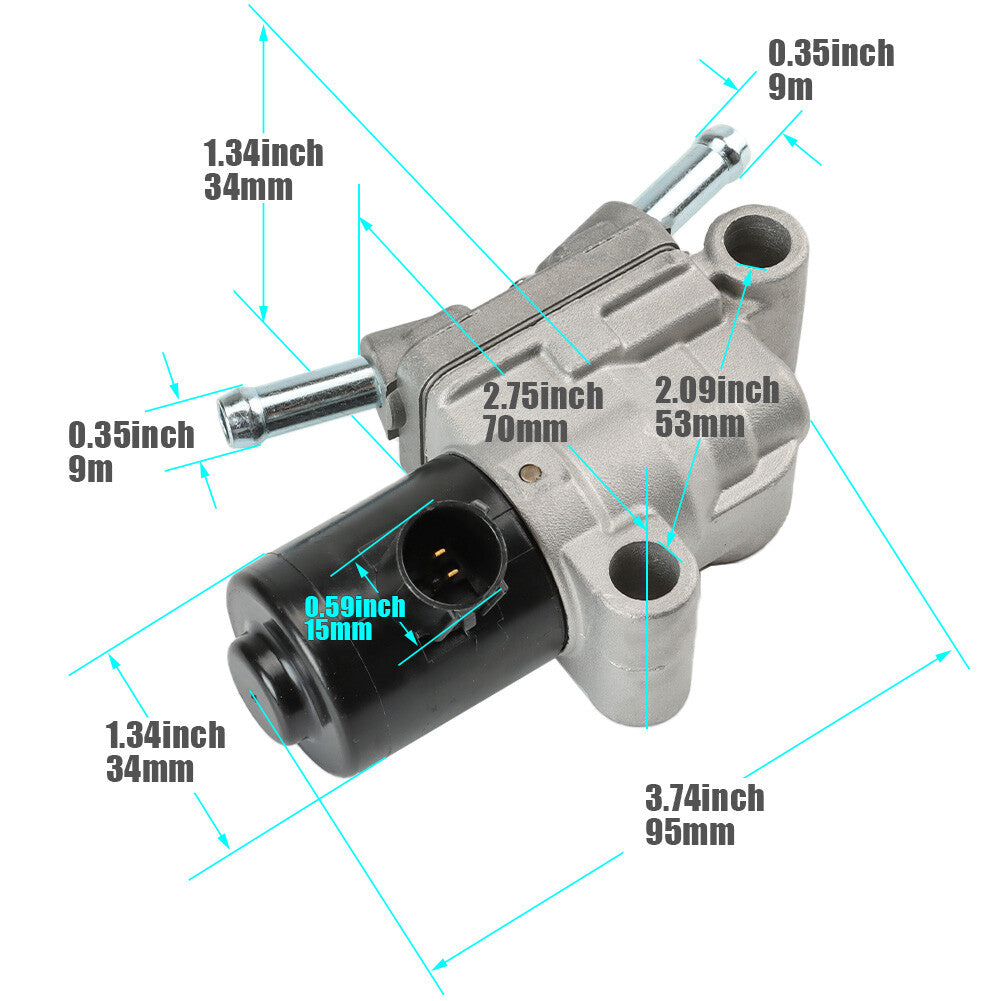 new, idle air control valve for Honda Accord 1990 - 1993 36450-PT3-A01