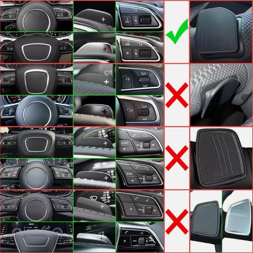 Steering Wheel Shift Paddle Extension for Audi A3 for A4 for A5 for A6 A7 for A8 Q7 Q5 S3 S5 S6