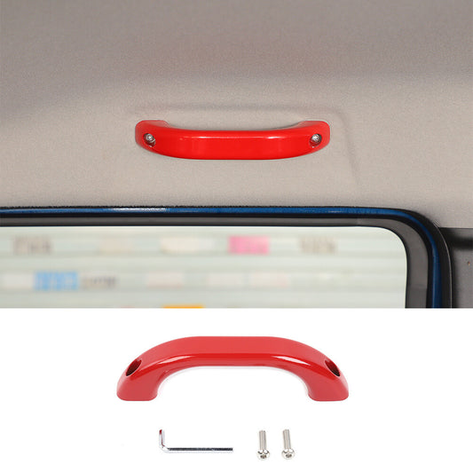 Alloy Red Car Roof Grab Handle Hard Mount Solid Grab Trim for Suzuki for Jimny 2010+