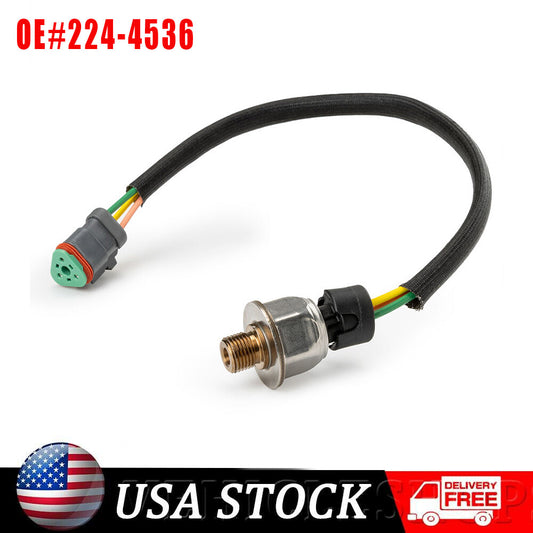 Heavy-duty pressure sensor 224-4536, suitable for Caterpillar CAT C-9 C9 3126B C7 3126
