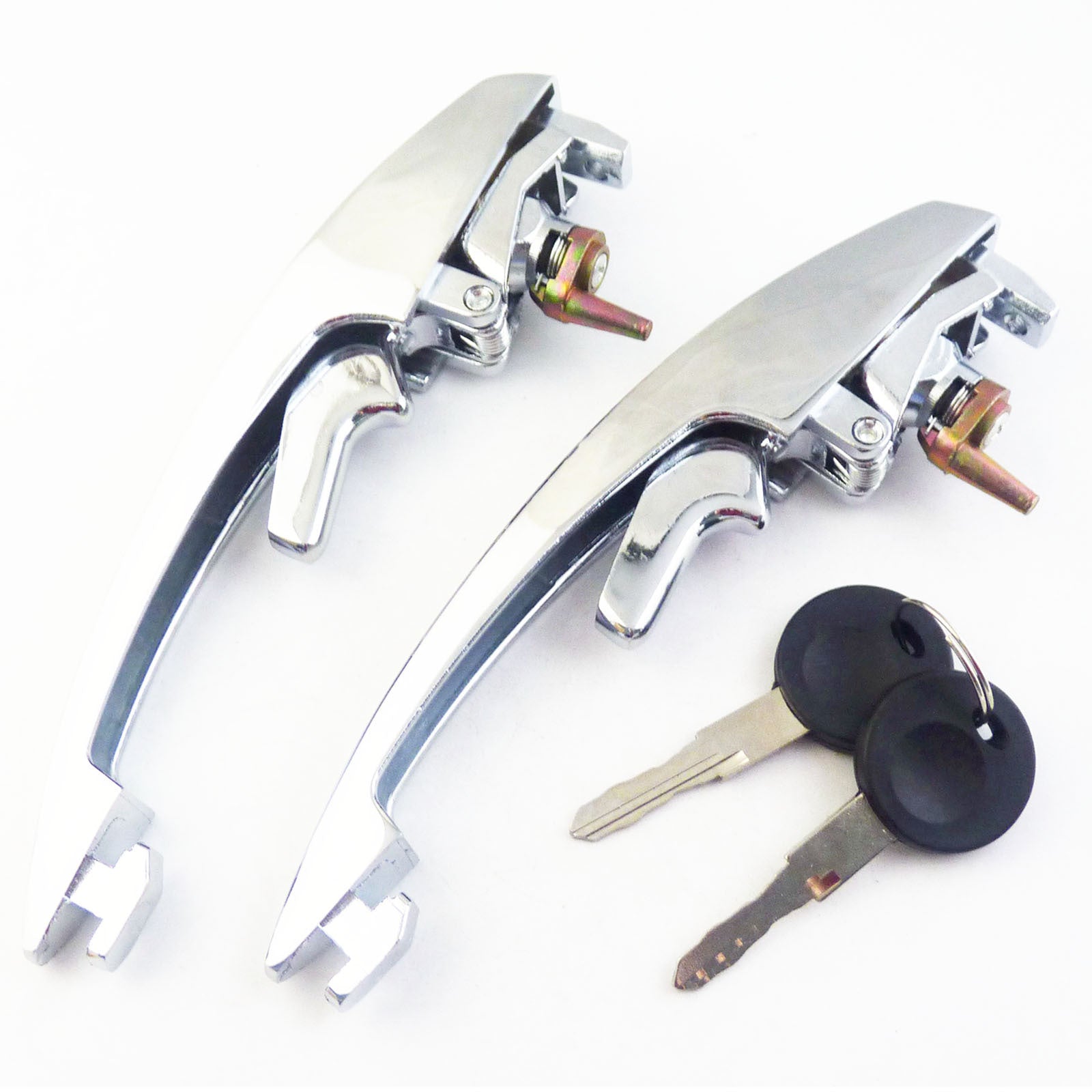 Suitable for Volkswagen Beetle 1968-1979, exterior door handle front key ALIKE 113898205M, 2 pieces brand new.
