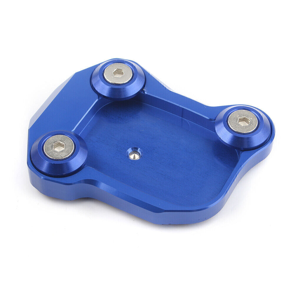Fit for Honda CB650F CBR650F 2014-18 Motor Bike Kickstand Side Stand Pad Plate BLUE