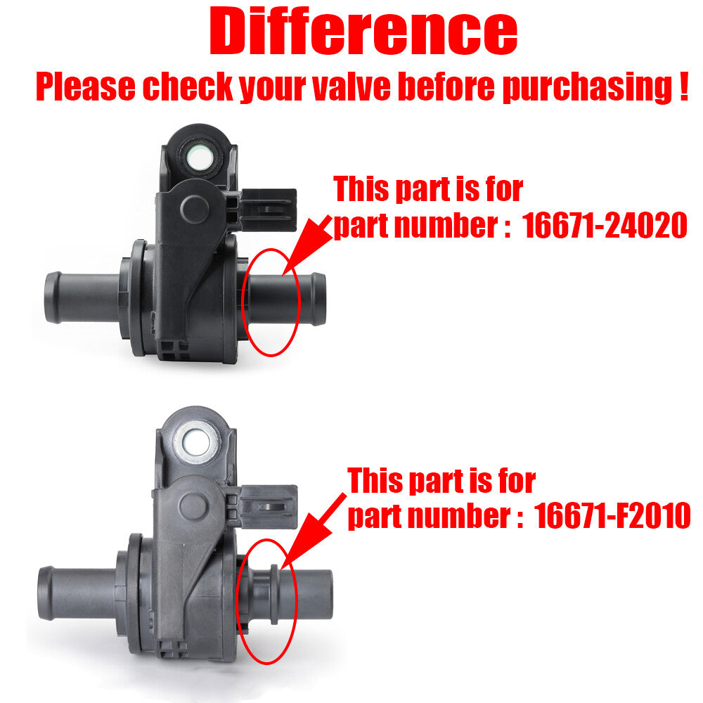 Coolant Flow Control Valve 16671-F2010 NEW for Toyota for COROLLA CROSS 2.0L 22-23