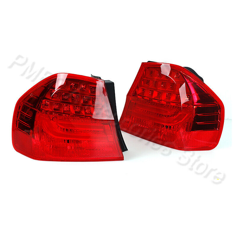 Pair Rear Tail Lights Stop LED Light for BMW 3 SERIES E90 2008 2009 2010-2011