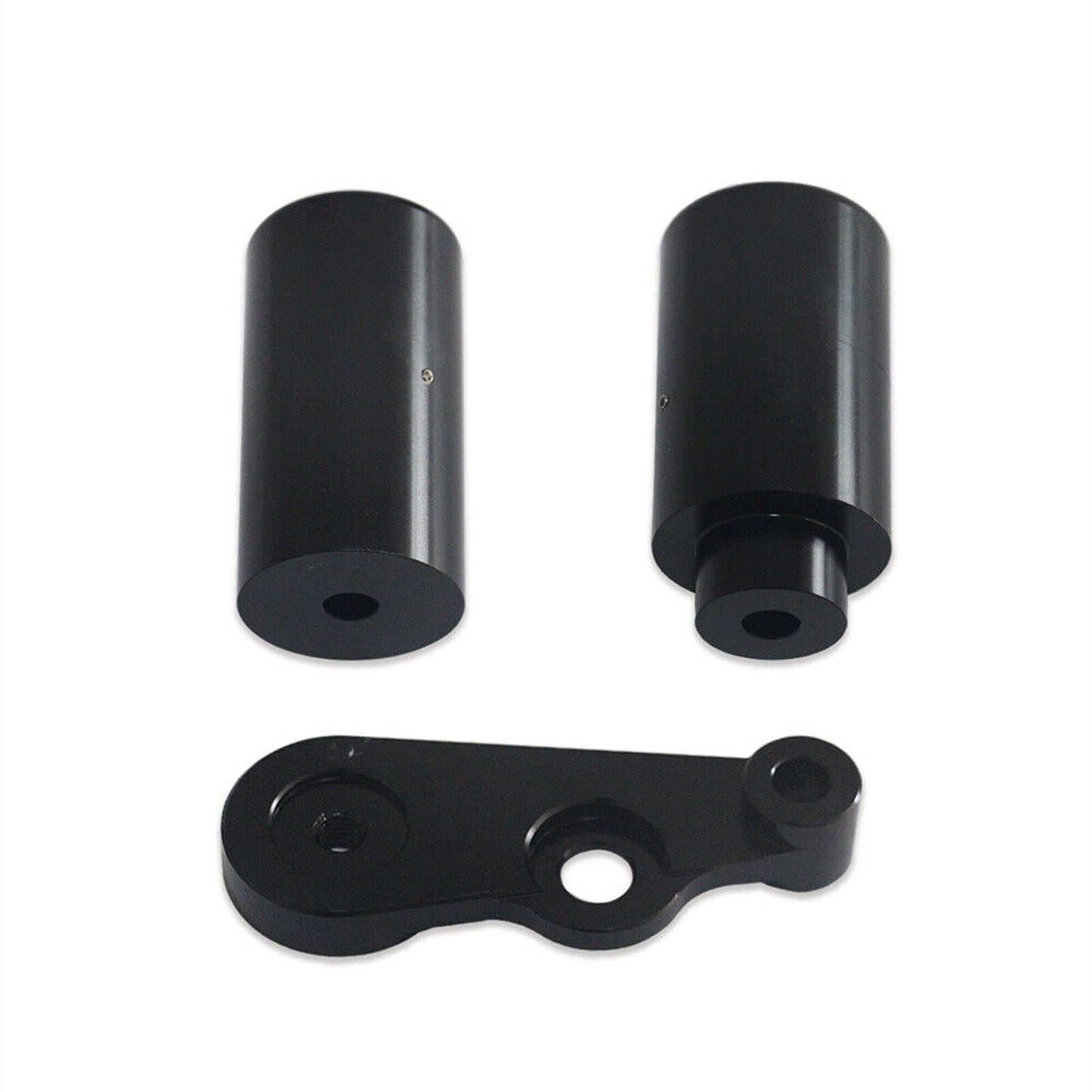 for Suzuki 06-09 GSX-R 600 750 Black Aluminum NO CUT Frame Sliders Crash Protect