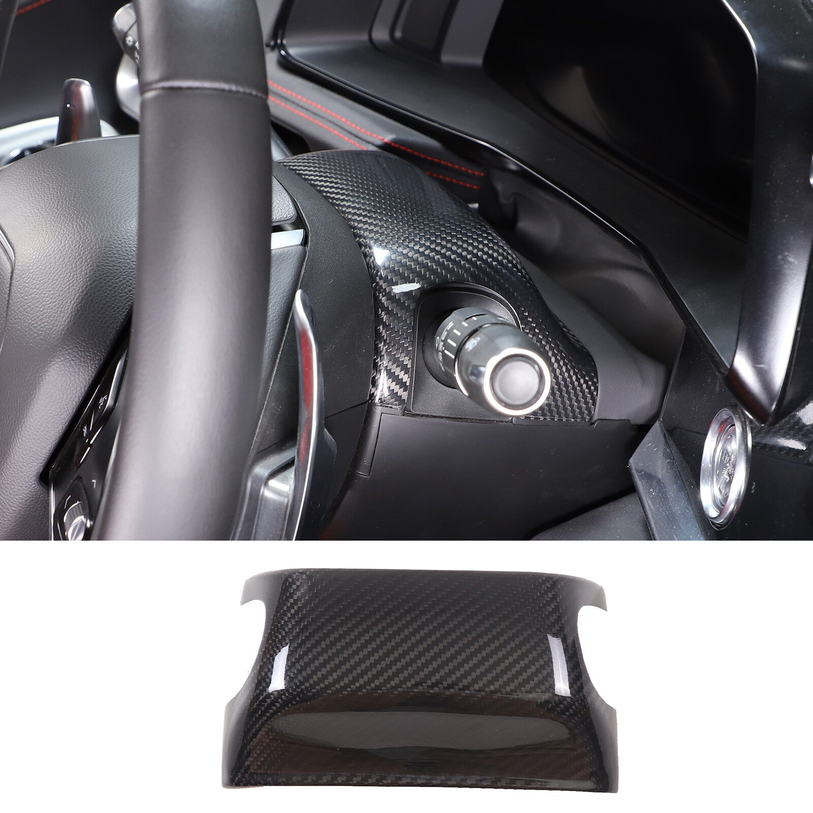 ABS Orange Dashboard Cover Trim for Ford Maverick 2022-2025