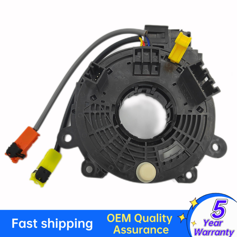 Clock spring with cross-shaped design and function suitable for SENTRA VERSA and VERSA. (Note:)