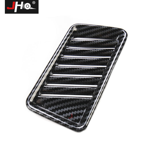 2pcs Carbon Fiber Inner Side Air Outlet Vent Cover for Ford F150 F-150 2021-2023