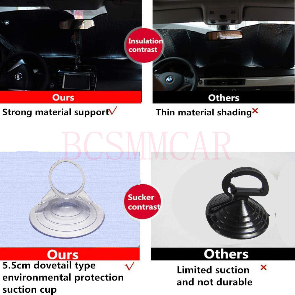 Sun Shade Cover Car Windshield Front Window Shield Visor Folding Protection
